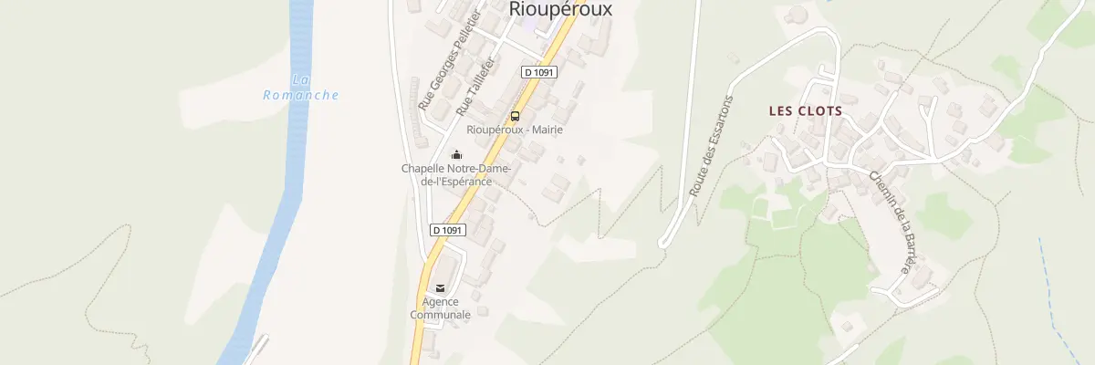 Plan du 50 Rte des Alpes à Livet-et-Gavet