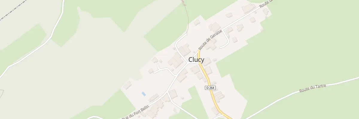 Plan du 2 Rue du Fort Belin à Clucy