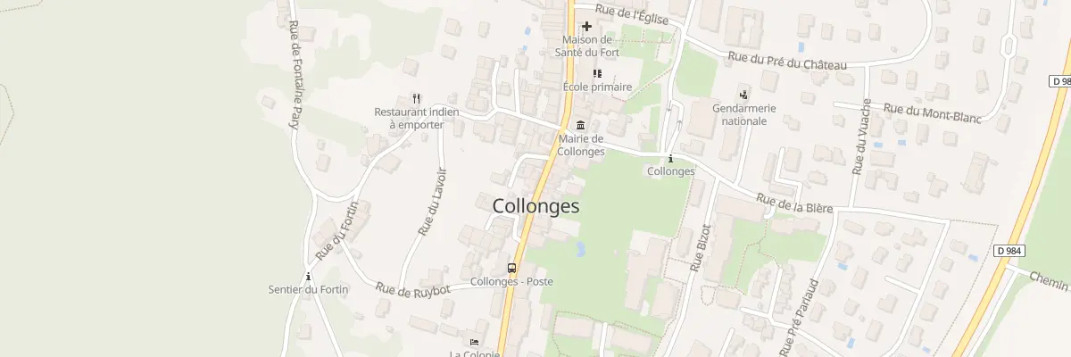 Plan du 48 Rue du Fort à Collonges