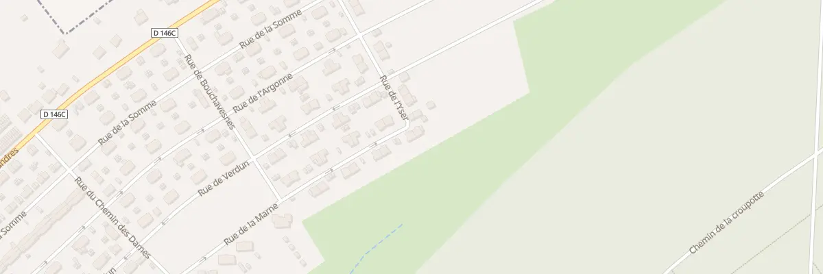 Plan du 826 Rue de la Marne à Val de Briey