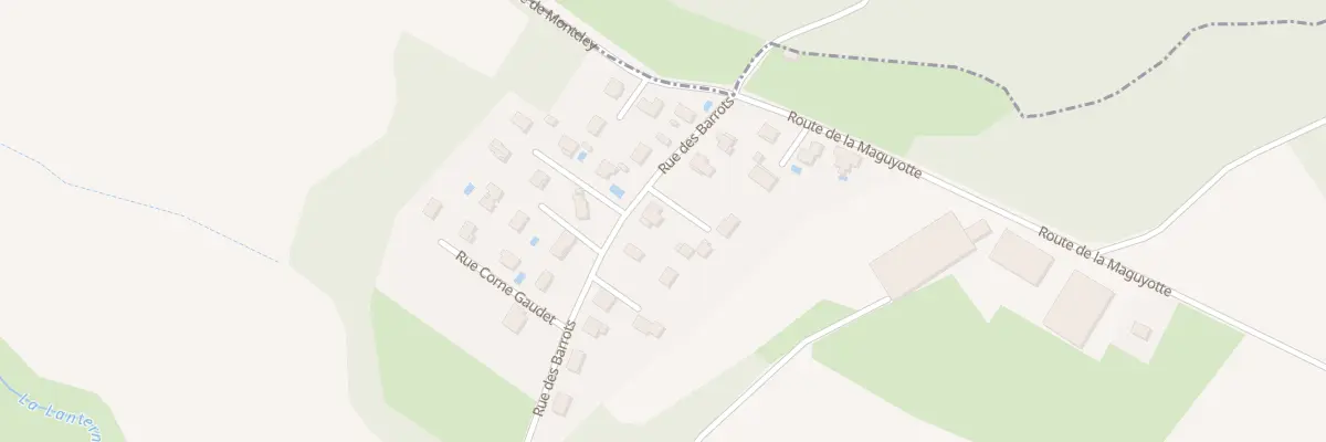 Plan du 18 Rue des Barrots à Chaucenne