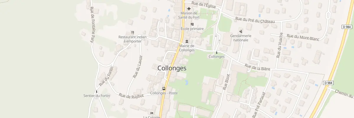Plan du 43 Rue du Fort à Collonges