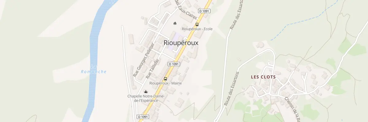 Plan du 72 Rte des Alpes à Livet-et-Gavet