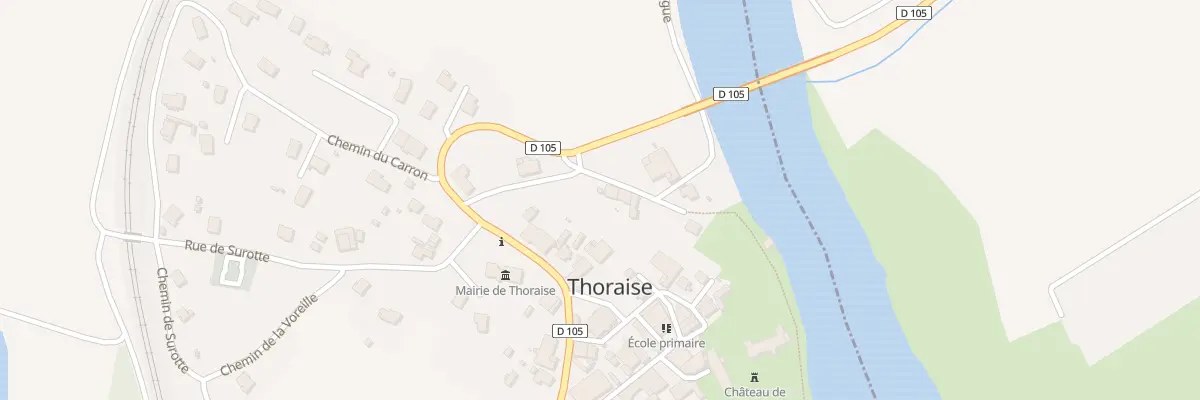 Plan du 8 Rue du Portail à Thoraise