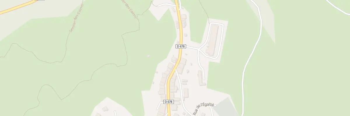 Plan du 39 Rue des Saillard à La Chaux-du-Dombief