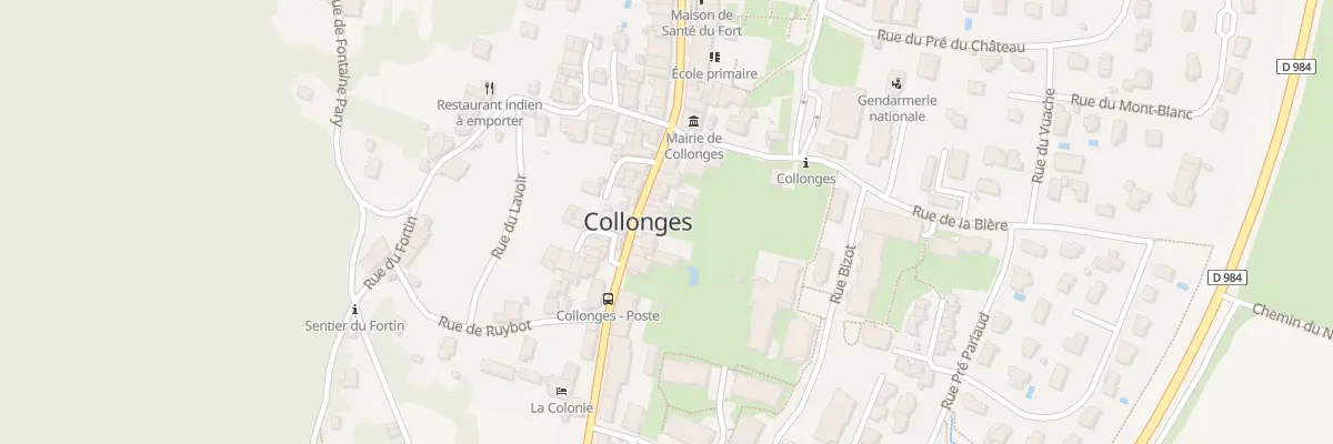 Plan du 67 Rue du Fort à Collonges