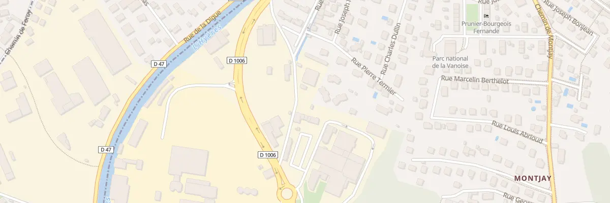 Plan du 74 Rue de la Reveriaz à Chignin