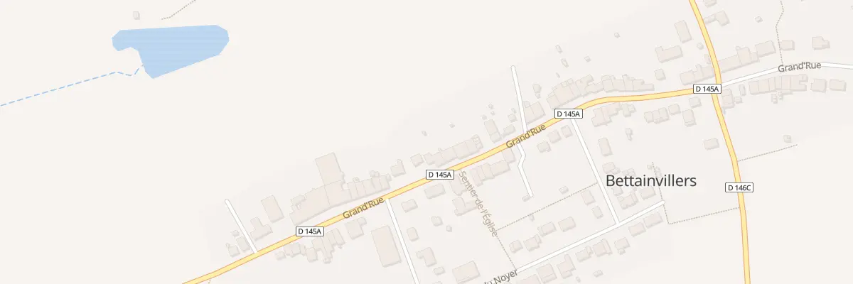 Plan du 68 Rue Grand Rue à Bettainvillers