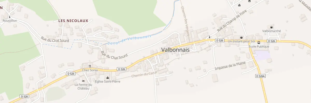 Plan du 669 Rue Principale à Valbonnais