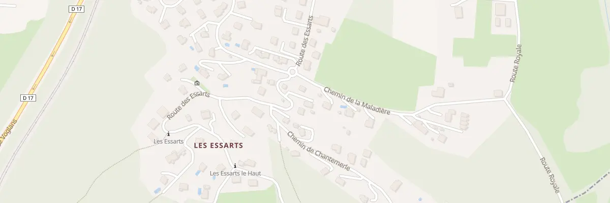 Plan du 757 Rte des Essarts à Viviers-du-Lac