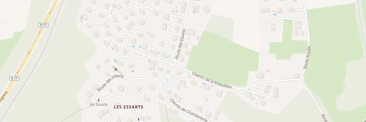 Plan du 663 Rte des Essarts à Viviers-du-Lac