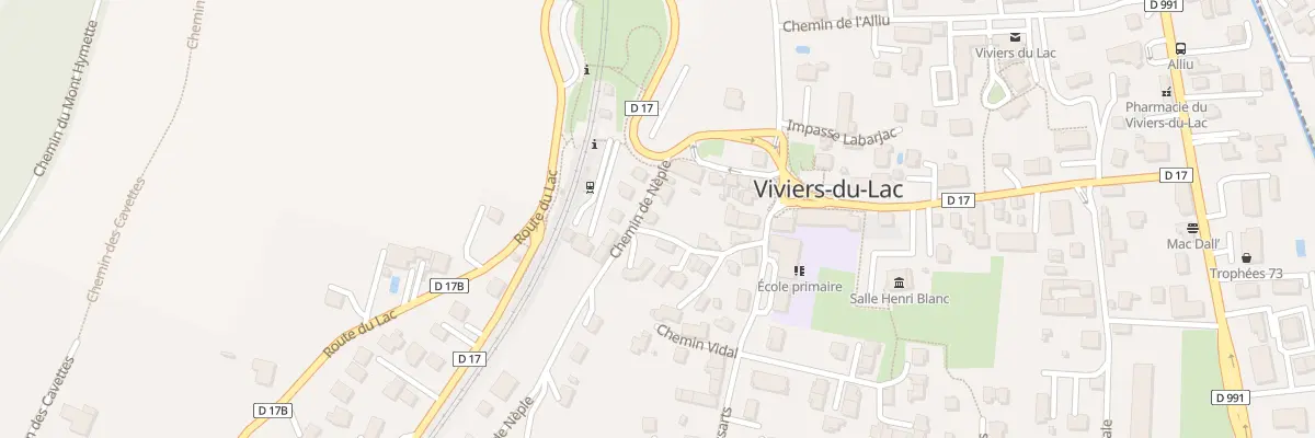 Plan du 35 Che du Neple à Viviers-du-Lac