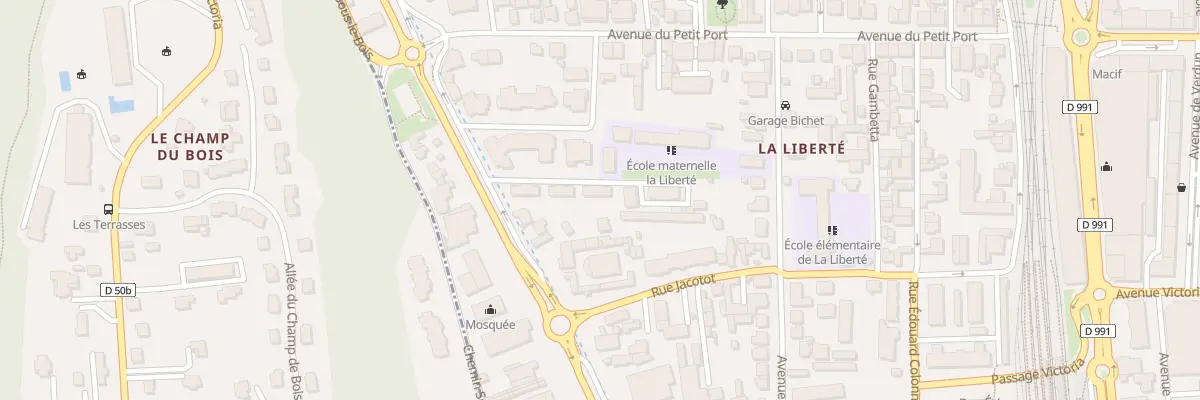 Plan du 443 Bd Lepic à Aix-les-Bains