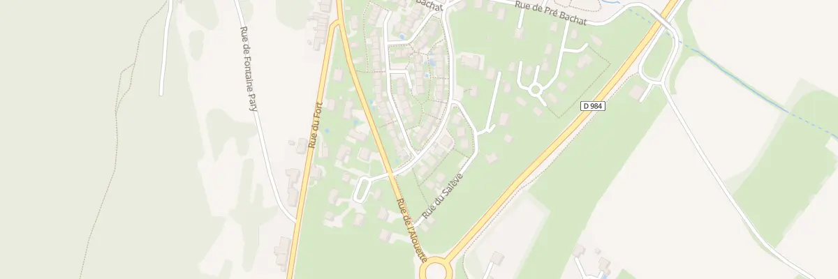 Plan du 168 Rue de Pré Moitier à Collonges