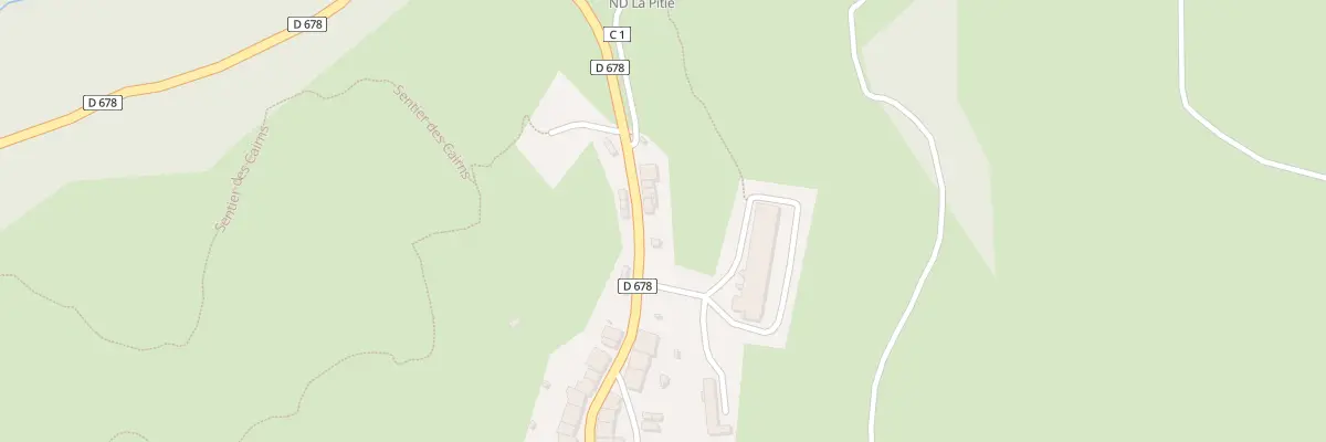 Plan du 34 Rue des Saillard à La Chaux-du-Dombief