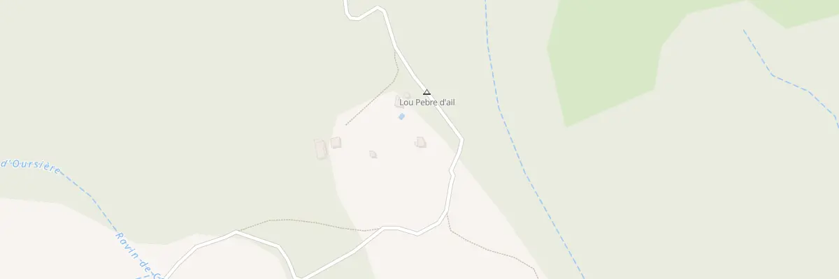 Plan du 7008 Les Trous et Les Marquans à Mallefougasse-Augès