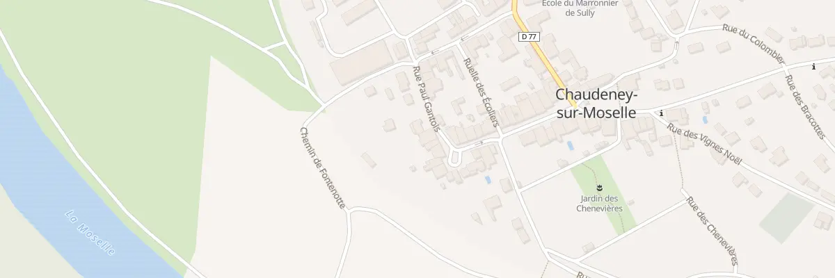 Plan du 28B Rue Paul Gantois à Chaudeney-sur-Moselle