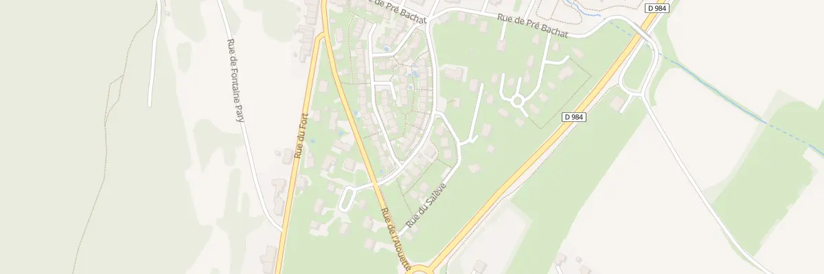Plan du 148 Rue de Pré Moitier à Collonges