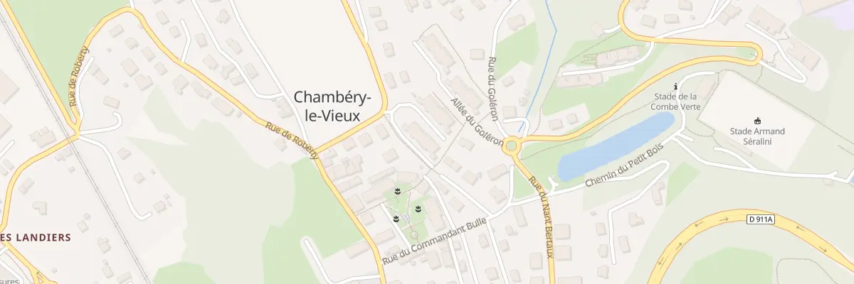 Plan du 129 Rue du Bois de Candie à Chambéry