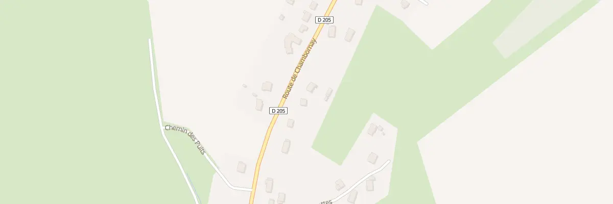 Plan du 8 Rte de Chambornay à Sauvagney