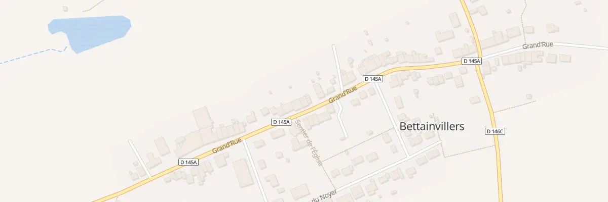 Plan du 62 Rue Grand Rue à Bettainvillers