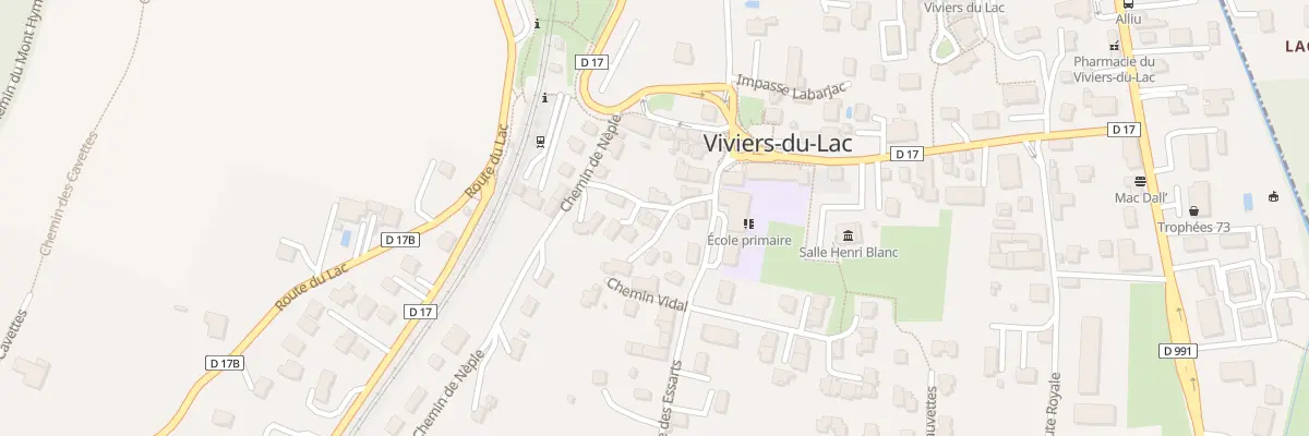 Plan du 22 Che des Griattes à Viviers-du-Lac