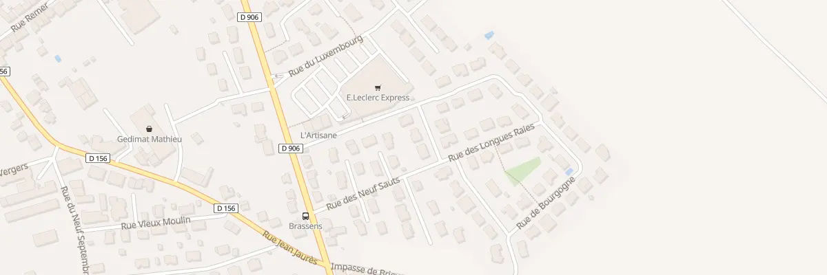 Plan du 4 Rue de la Fontaine à Audun-le-Roman