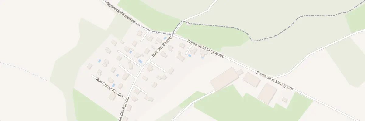 Plan du 2B Rte de la Maguyote à Chaucenne