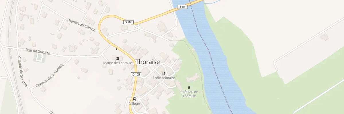 Plan du 10 Rue de l’Ecole à Thoraise