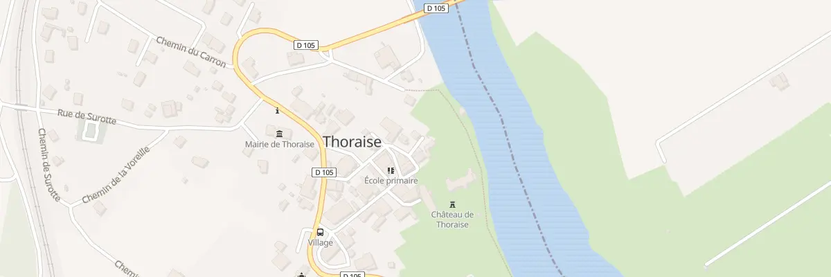 Plan du 6 Rle du Chateau à Thoraise