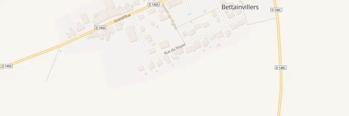 Plan du 20 Rue du Noyer à Bettainvillers