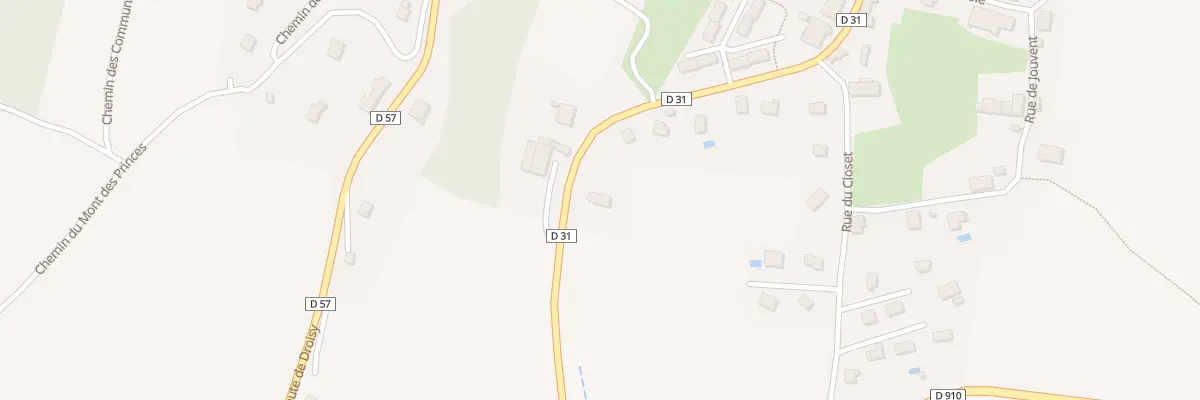 Plan du 395 Rte de Rumilly à Clermont