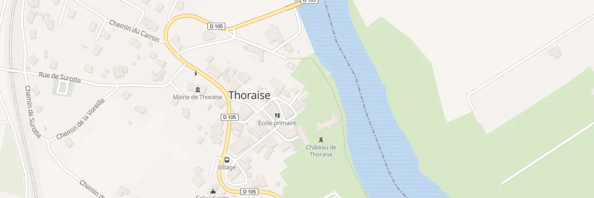 Plan du 4 Rle du Chateau à Thoraise