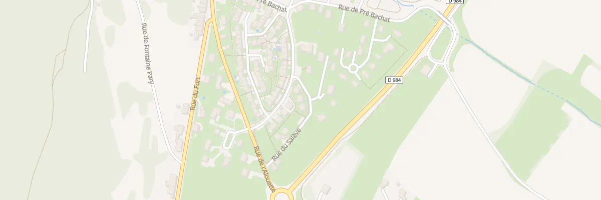 Plan du 181 Rue de Pré Moitier à Collonges