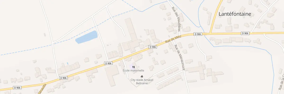 Plan du 1 Rue de Metz à Lantéfontaine