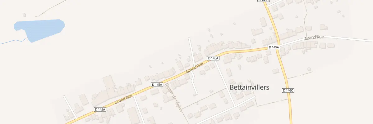 Plan du 56 Rue Grand Rue à Bettainvillers