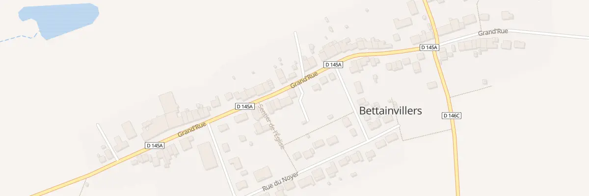 Plan du 49 Rue Grand Rue à Bettainvillers