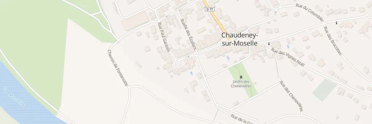 Plan du 128 Rue du Com Fiatte à Chaudeney-sur-Moselle