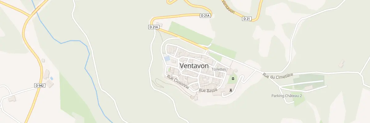 Plan du 5 Rle de la Licorne à Ventavon