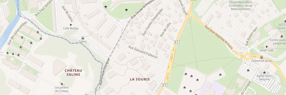 Plan du 15 Rue Charles Dupasquier à Jacob-Bellecombette