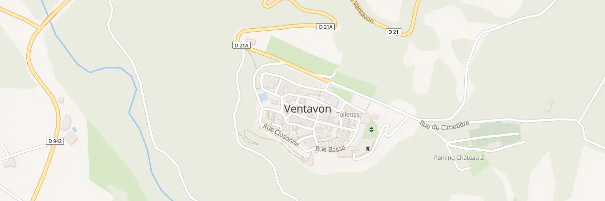 Plan du 5240 Ventavon à Ventavon