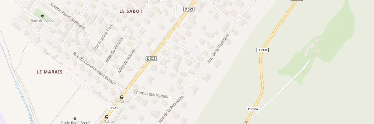 Plan du 51C Bd de la Libération à Villard-Bonnot