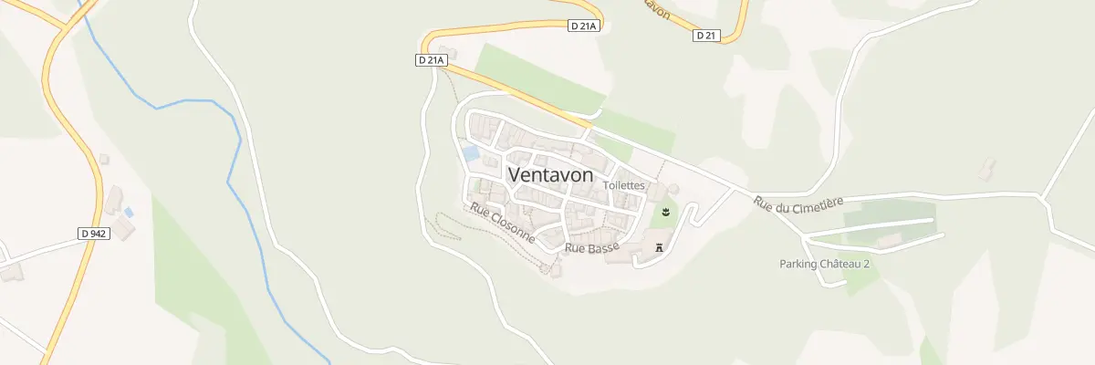 Plan du 5224 Pl Philippe Bourg à Ventavon