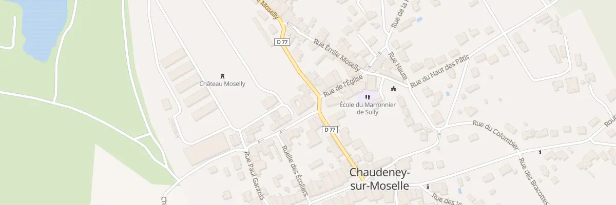 Plan du 12 Rue du Cap Paturaud à Chaudeney-sur-Moselle