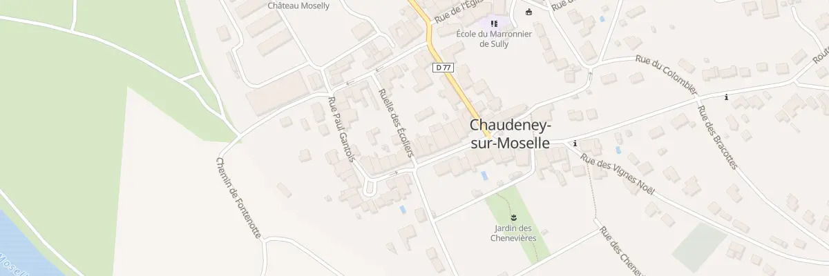 Plan du 71 Rue du Com Fiatte à Chaudeney-sur-Moselle