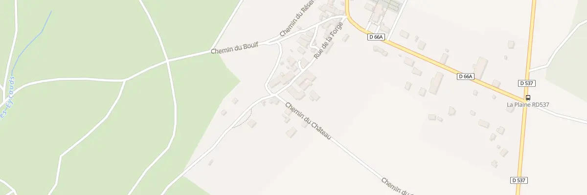 Plan du 5087 Aux Payas à Pellafol
