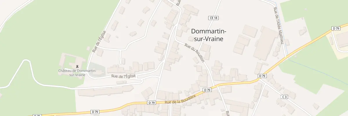 Plan du 20 Rue De L Atre à Dommartin-sur-Vraine