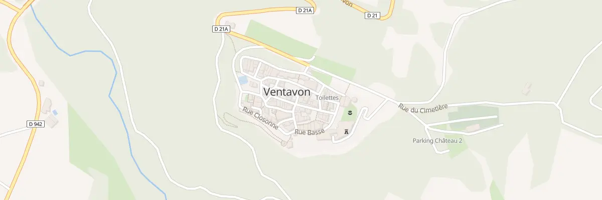 Plan du 77 Rue_de_la_fontaine à Ventavon