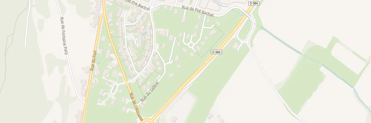 Plan du 159 Rue de Pré Moitier à Collonges