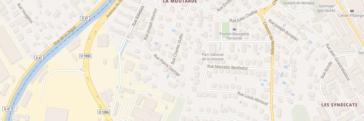 Plan du 163 Rue Charles Dullin à Chambéry
